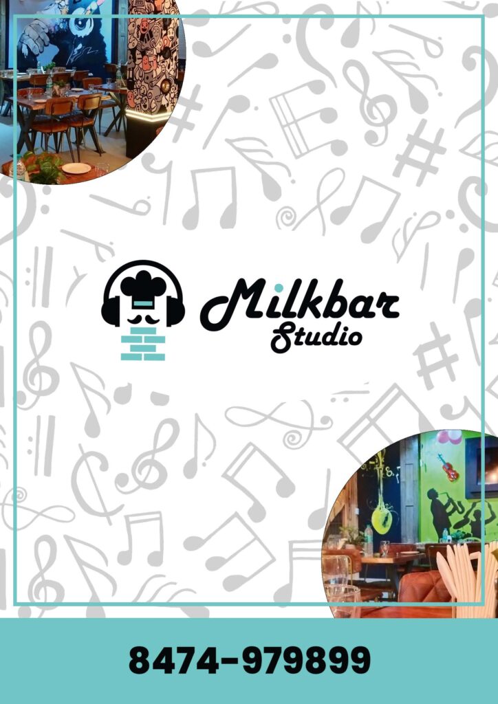 Milkbar Studio Menu